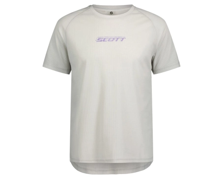 T-shirt manches courtes Homme TRAIL CASUAL TUNED Gris Brouillard